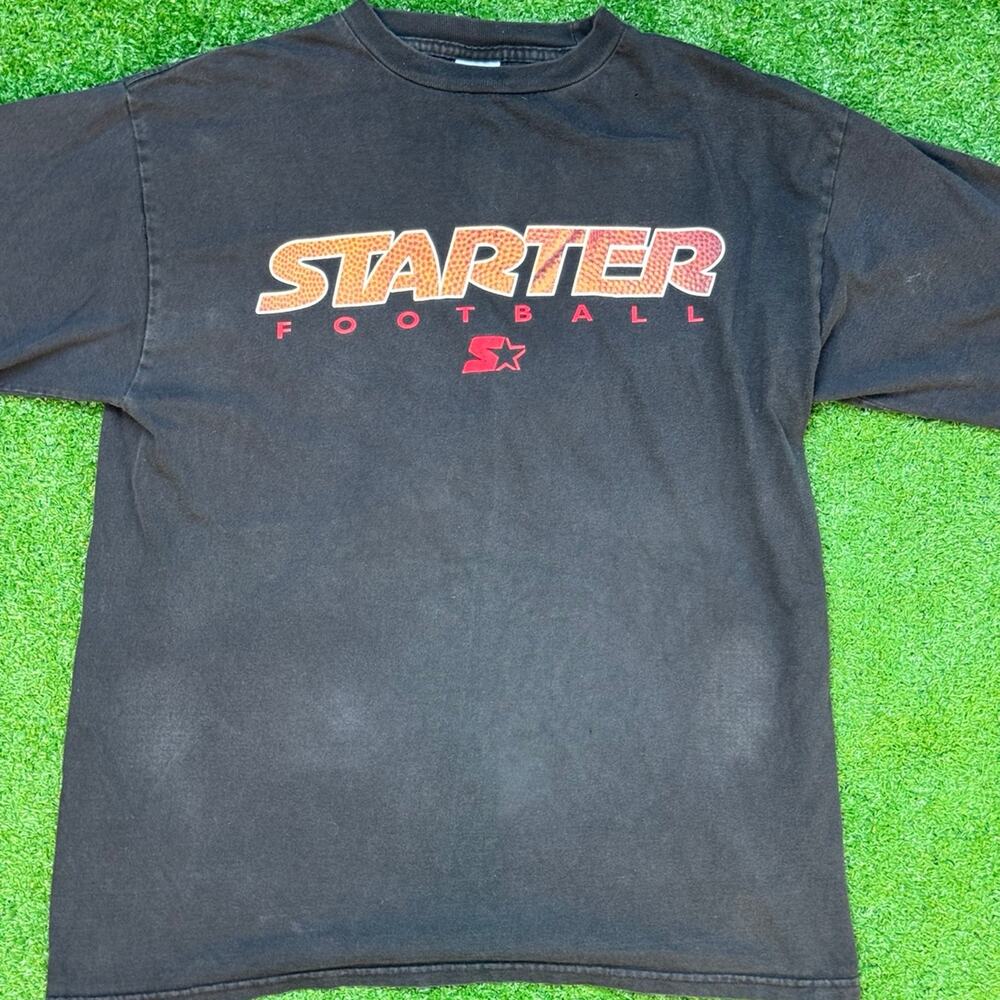 Starter Football Black T Shirt